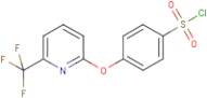 4-{[6-(Trifluoromethyl)pyridin-2-yl]oxy}benzenesulphonyl chloride