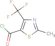 2-Methyl-4-(trifluoromethyl)-1,3-thiazole-5-carbonyl chloride