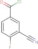 3-Cyano-4-fluorobenzoyl chloride