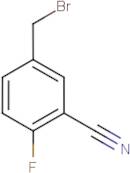 5-(Bromomethyl)-2-fluorobenzonitrile