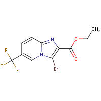 Ethyl 3-bromo-6-(trifluoromethyl)imidazo[1,2-a]pyridine-2-carboxylate