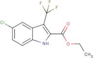 Ethyl 5-chloro-3-(trifluoromethyl)-1H-indole-2-carboxylate