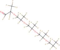 Perfluoro-2,5,8,11-tetramethyl-3,6,9,12-tetraoxapentadecanoyl fluoride