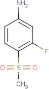 3-Fluoro-4-(methylsulphonyl)aniline
