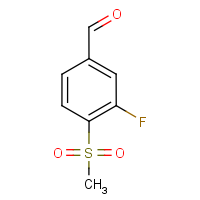 3-Fluoro-4-(methylsulphonyl)benzaldehyde