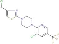 1-[4-(Chloromethyl)-1,3-thiazol-2-yl]-4-[3-chloro-5-(trifluoromethyl)pyrid-2-yl]piperazine
