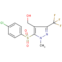 [5-[(4-Chlorophenyl)sulphonyl]-1-methyl-3-(trifluoromethyl)-1H-pyrazol-4-yl]methanol