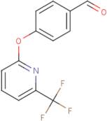 4-{[6-(Trifluoromethyl)pyridin-2-yl]oxy}benzaldehyde