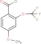 4-Methoxy-2-(trifluoromethoxy)benzoyl chloride