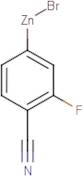 4-Cyano-3-fluorophenylzinc bromide 0.5M solution in THF