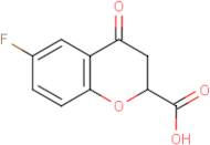6-Fluorochroman-4-one-2-carboxylic acid