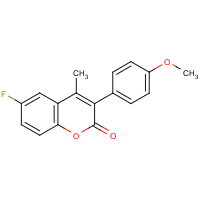 6-Fluoro-3-(4-methoxyphenyl)-4-methylcoumarin