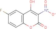 6-Fluoro-4-hydroxy-3-nitrocoumarin