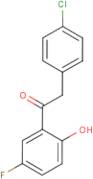 2-(4-Chlorophenyl)-5'-fluoro-2'-hydroxyacetophenone