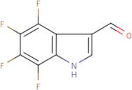 4,5,6,7-Tetrafluoro-1H-indole-3-carboxaldehyde