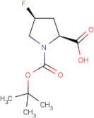 (2S,4S)-4-Fluoropyrrolidine-2-carboxylic acid, N-BOC protected