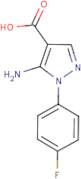 5-Amino-1-(4-fluorophenyl)-1H-pyrazole-4-carboxylic acid