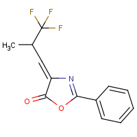 2-Phenyl-4-[2-(trifluoromethyl)propylidene]-1,3-oxazol-5(4H)-one