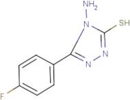 4-Amino-5-(4-fluorophenyl)-4H-1,2,4-triazole-3-thiol