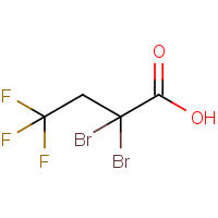 2,2-Dibromo-4,4,4-trifluorobutanoic acid