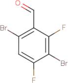 3,6-Dibromo-2,4-difluorobenzaldehyde