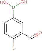 4-Fluoro-3-formylbenzeneboronic acid