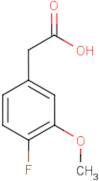 4-Fluoro-3-methoxyphenylacetic acid