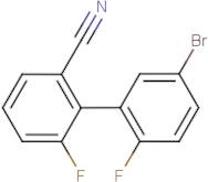 5'-Bromo-2',6-difluorobiphenyl-2-carbonitrile