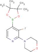 3-Fluoro-2-(morpholin-4-yl)pyridine-4-boronic acid, pinacol ester