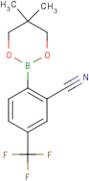 2-Cyano-4-(trifluoromethyl)benzeneboronic acid neopentyl glycol ester