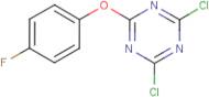 2,4-Dichloro-6-(4-fluorophenoxy)-1,3,5-triazine