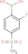 2-Fluoro-4-(methylsulphonyl)benzeneboronic acid