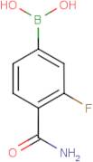 4-Carbamoyl-3-fluorobenzeneboronic acid