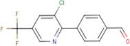 4-[3-Chloro-5-(trifluoromethyl)pyridin-2-yl]benzaldehyde