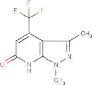 1,7-Dihydro-1,3-dimethyl-4-(trifluoromethyl)-6H-pyrazolo[3,4-b]pyridin-6-one