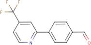 4-[4-(Trifluoromethyl)pyridin-2-yl]benzaldehyde