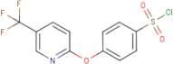 4-{[5-(Trifluoromethyl)pyridin-2-yl]oxy}benzenesulphonyl chloride