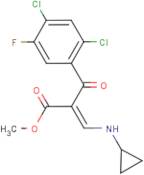 Methyl 3-(cyclopropylamino)-2-(2,4-dichloro-5-fluorobenzoyl)acrylate