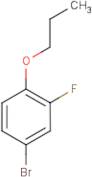 4-Bromo-2-fluoro-1-propoxybenzene