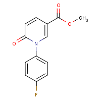 Methyl 1,6-dihydro-1-(4-fluorophenyl)-6-oxopyridine-3-carboxylate