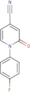 1,2-Dihydro-1-(4-fluorophenyl)-2-oxopyridine-4-carbonitrile