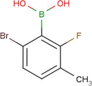 6-Bromo-2-fluoro-3-methylbenzeneboronic acid