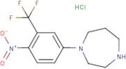 1-[4-Nitro-3-(trifluoromethyl)phenyl]homopiperazine hydrochloride