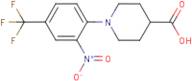 1-[2-Nitro-4-(trifluoromethyl)phenyl]piperidine-4-carboxylic acid