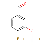 4-Fluoro-3-(trifluoromethoxy)benzaldehyde