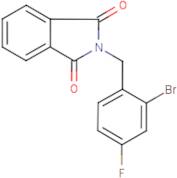 N-(2-Bromo-4-fluorobenzyl)phthalimide