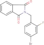 N-(4-Bromo-2-fluorobenzyl)phthalimide