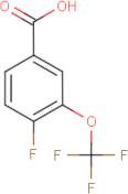 4-Fluoro-3-(trifluoromethoxy)benzoic acid