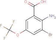 2-Amino-3-bromo-5-(trifluoromethoxy)benzoic acid