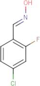 4-Chloro-2-fluorobenzaldoxime
